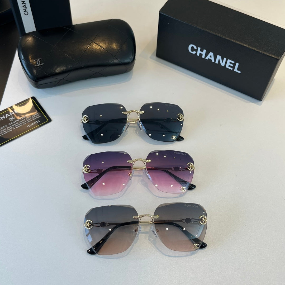 Chanel Fashion Purple Lens Sunglasses for Men & Women - detail image 11