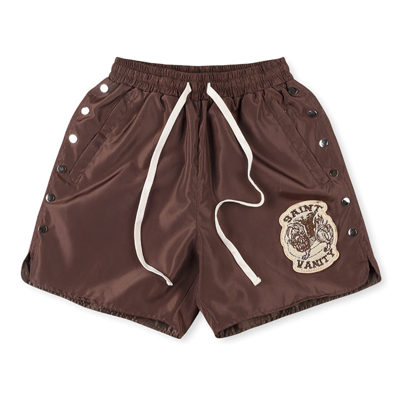 SAINT VANITY Button Shorts