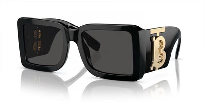 Burberry Oversized Gold Lens Sunglasses for Men & Women - 358602