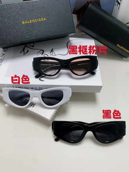 Balenciaga Polarized Cat-Eye Orange Lens Sunglasses for Men & Women - 358649 - detail image 11