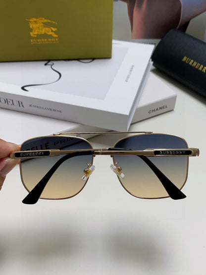 Burberry Polarized Fashion Silver Lens Sunglasses for Men - 432430 - detail image 4