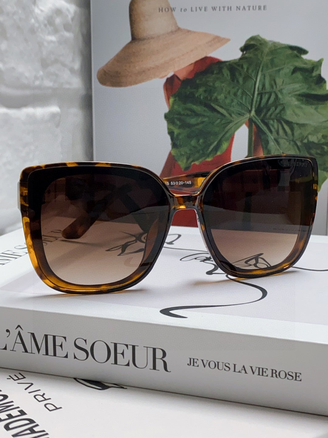 Burberry Oversized Black Lens Sunglasses for Men & Women - 432432