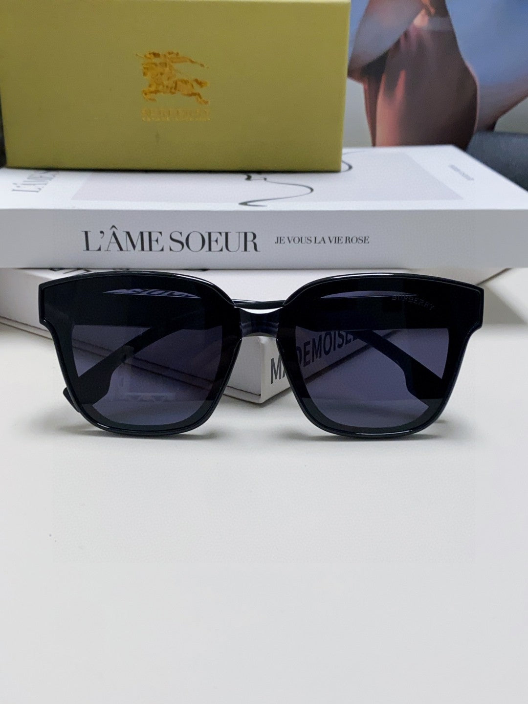 Burberry BE5446 Fashion Blue Lens Sunglasses for Men & Women - 358599 - detail image 5