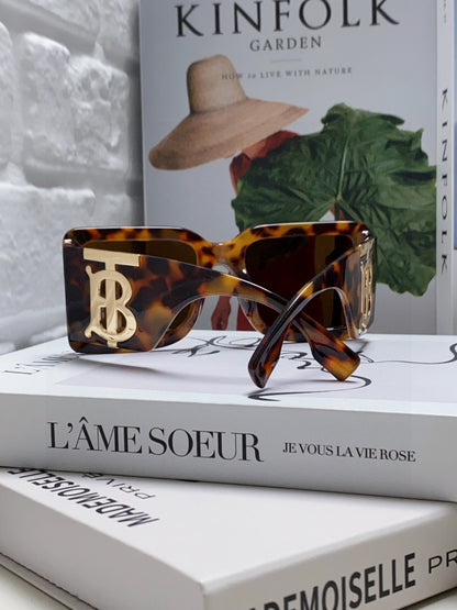 Burberry Oversized Brown Lens Sunglasses for Men & Women - 432437 - detail image 4