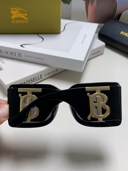 Burberry Oversized Gold Lens Sunglasses for Men & Women - 432438 - detail image 6