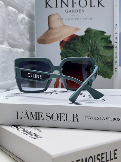 Celine Oversized Silver Lens Sunglasses for Men & Women - detail image 2
