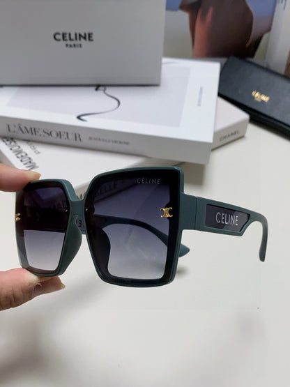 Celine Oversized Silver Lens Sunglasses for Men & Women - detail image 5