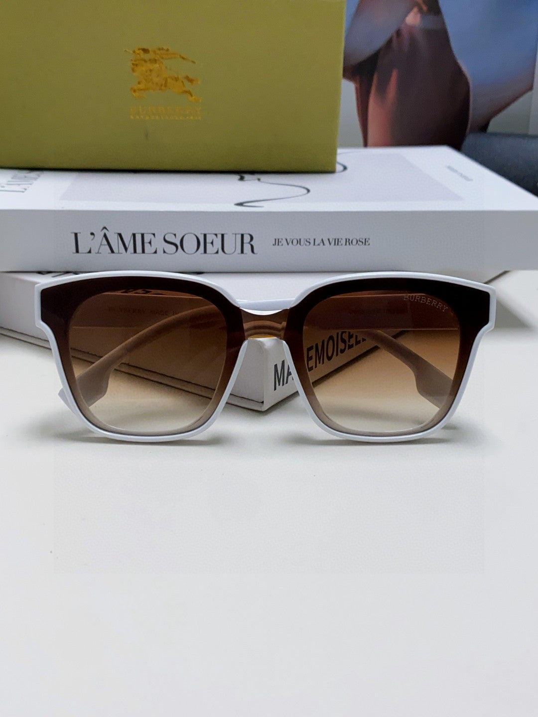 Burberry BE5446 Fashion Brown Lens Sunglasses for Men & Women - 449611 - detail image 6