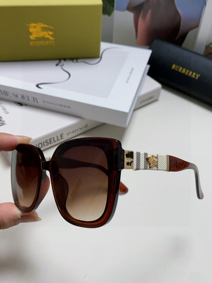 Burberry Oversized Black Lens Sunglasses for Men & Women - 449596 - detail image 5
