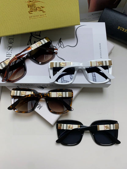 Burberry Oversized Black Lens Sunglasses for Men & Women - 449596 - detail image 8