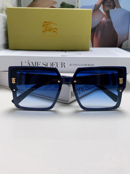 Burberry Oversized Blue Lens Sunglasses for Women - detail image 6