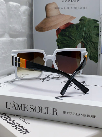 Burberry Oversized Brown Lens Sunglasses for Women - 416063 - detail image 2