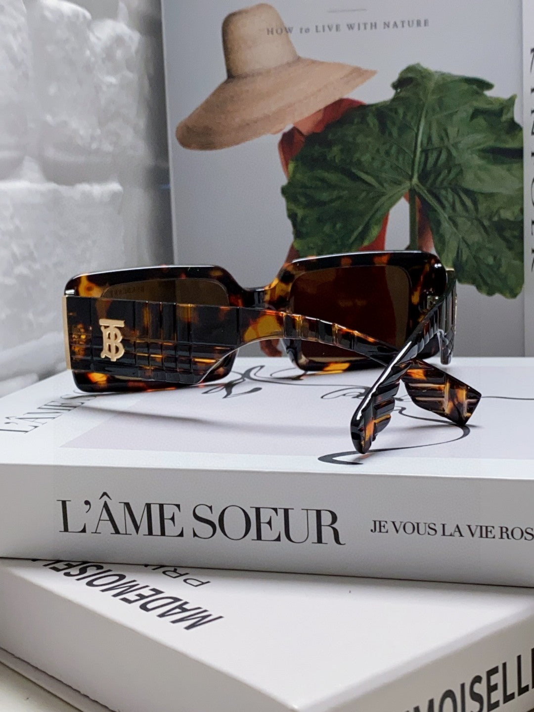 Burberry Square Gray Lens Sunglasses for Men & Women - 416064 - detail image 2