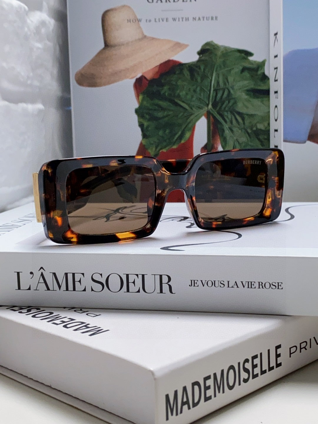 Burberry Square Gray Lens Sunglasses for Men & Women - 449603