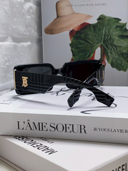 Burberry Square Gray Lens Sunglasses for Men & Women - detail image 2