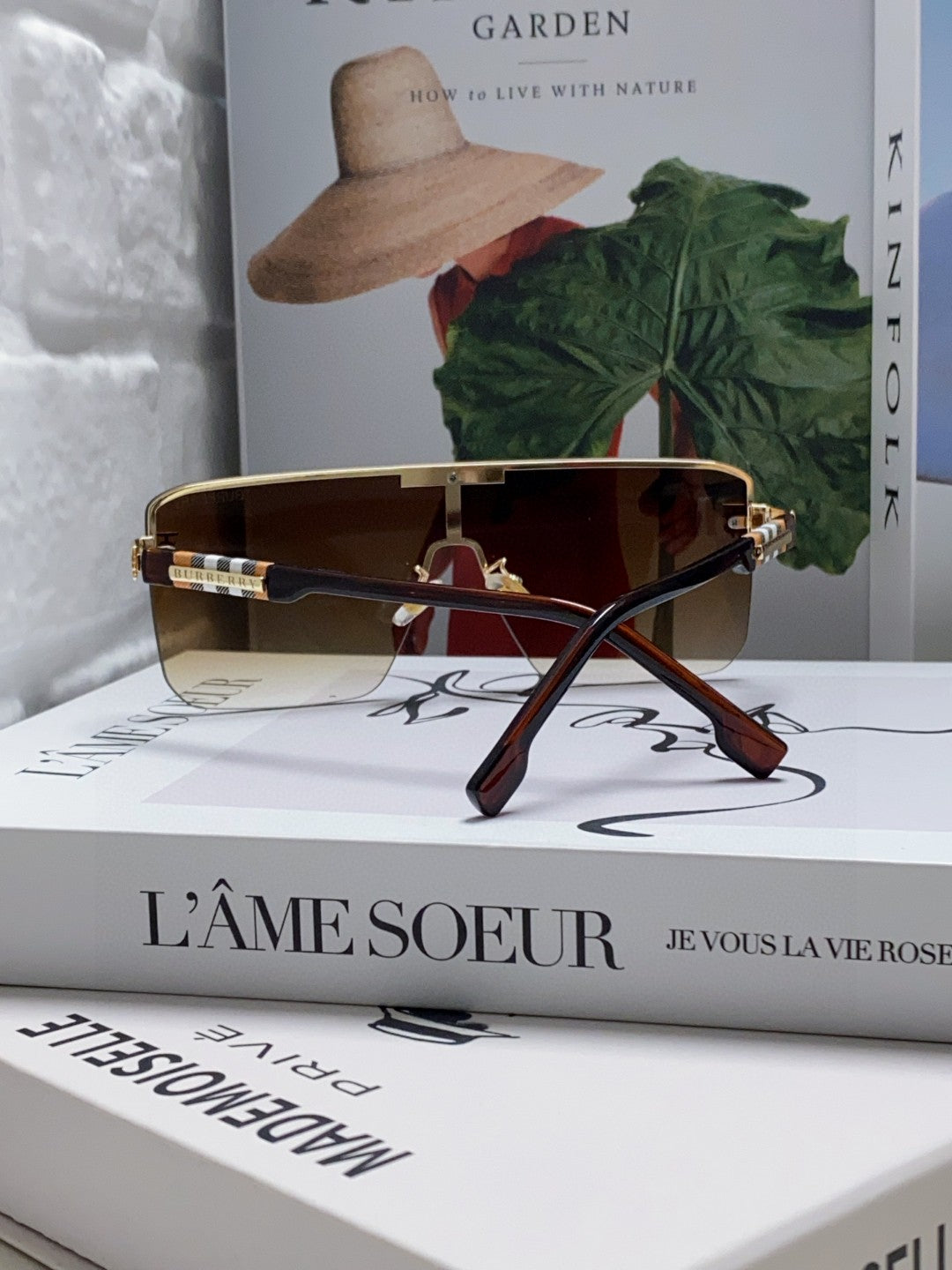 Burberry Fashion Brown Lens Sunglasses for Men - detail image 2