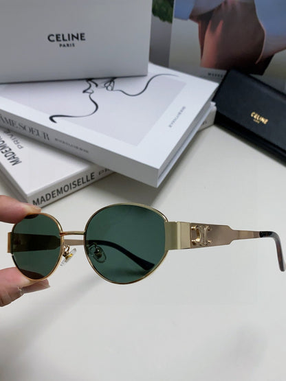 Celine Cat-Eye Gray Lens Sunglasses for Men & Women - detail image 4