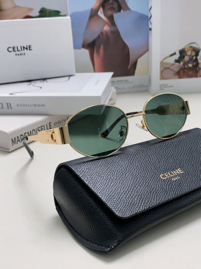 Celine Cat-Eye Gray Lens Sunglasses for Men & Women - detail image 6