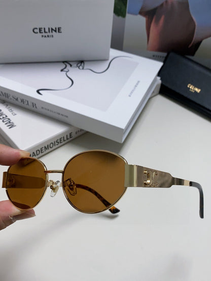 Celine Cat-Eye Brown Lens Sunglasses for Men & Women - 449282 - detail image 5