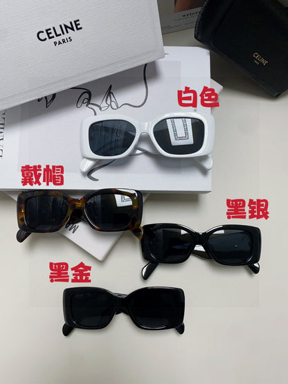 Celine Square Gray Lens Sunglasses for Women - detail image 8