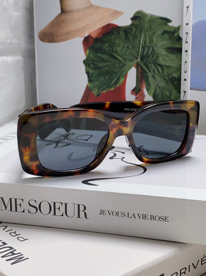 Celine Square Blue Lens Sunglasses for Women