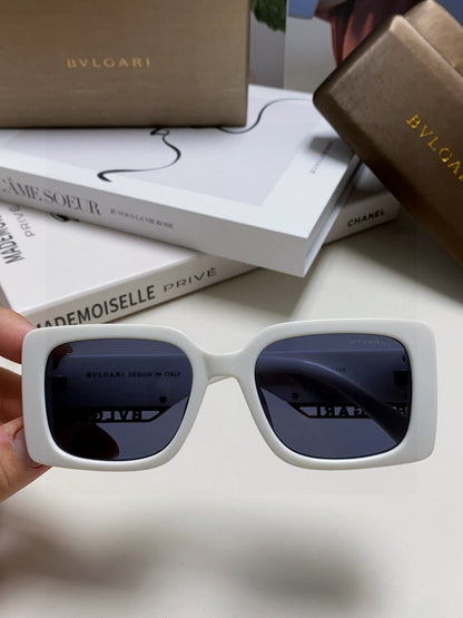 Bottega Veneta Square Blue Lens Sunglasses for Women - detail image 3
