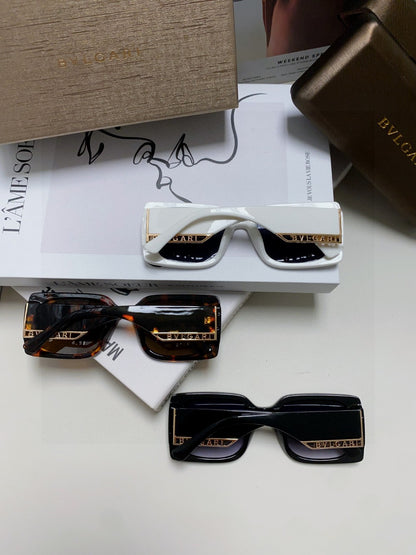 Bottega Veneta Square Black Lens Sunglasses for Women - detail image 8