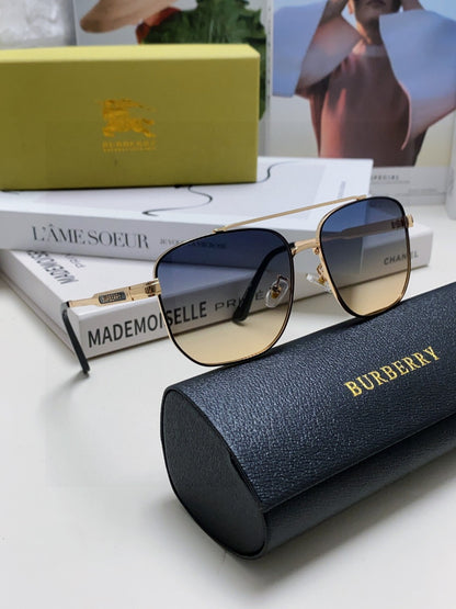 Burberry Polarized Fashion Silver Lens Sunglasses for Men - 372328 - detail image 7