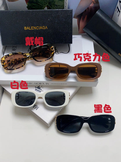 Balenciaga BB0310SK Slim Brown Lens Sunglasses for Men & Women - detail image 9