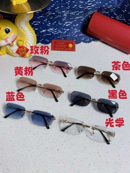 Cartier Fashion Silver Lens Sunglasses for Men & Women - 382781 - detail image 11