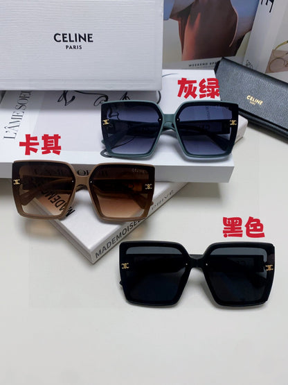 Celine Oversized Brown Lens Sunglasses for Men & Women - detail image 9