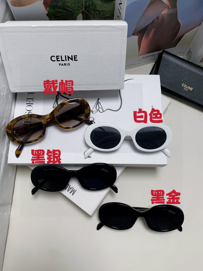Celine CL40194 Fashion Silver Lens Sunglasses for Men & Women - detail image 9