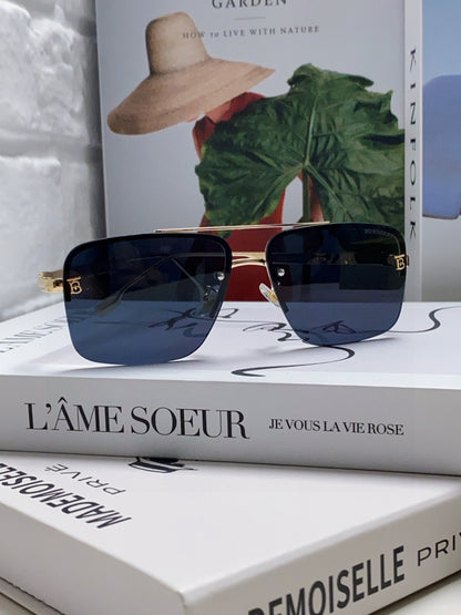 Burberry Fashion Blue Lens Sunglasses for Men & Women - 399063