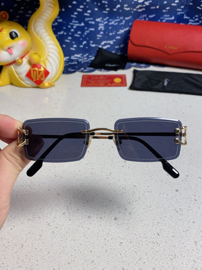 Cartier Fashion Blue Lens Sunglasses for Men & Women - 415889 - detail image 5