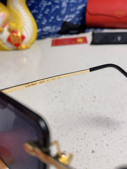 Cartier Fashion Blue Lens Sunglasses for Men & Women - 415889 - detail image 8