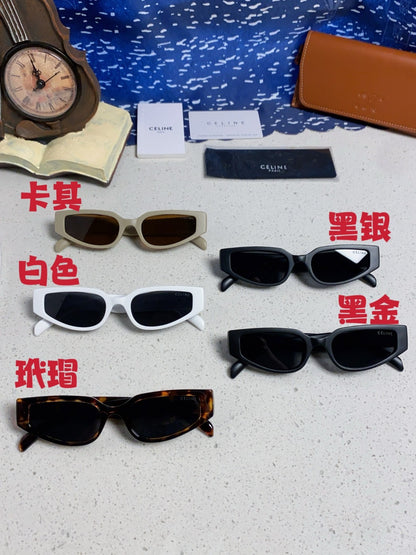 Celine Cat-Eye Silver Lens Sunglasses for Men & Women - 465473 - detail image 12
