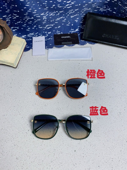 Chanel Fashion Blue Lens Sunglasses for Women - detail image 11