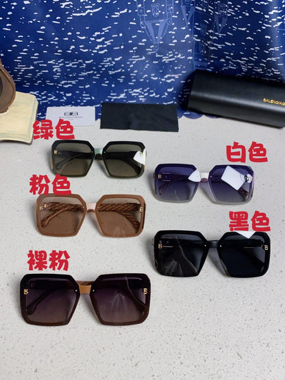 Balenciaga Square Gray Lens Sunglasses for Men & Women - 432553 - detail image 11
