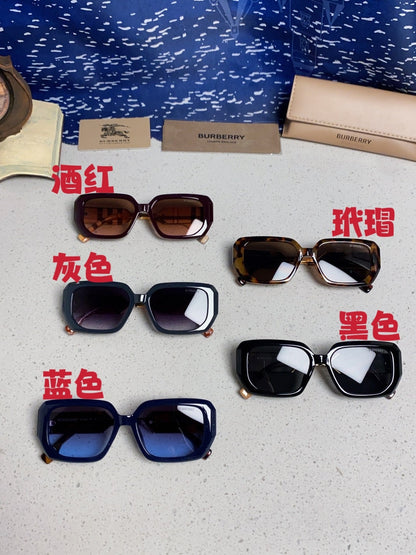 Burberry Rectangular Blue Lens Sunglasses for Men & Women - 416078 - detail image 11