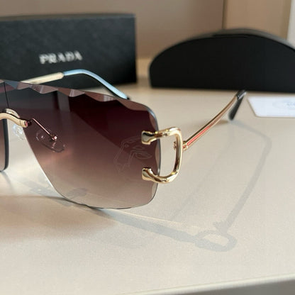 Cartier Fashion Brown Lens Sunglasses for Men & Women - 372259 - detail image 2