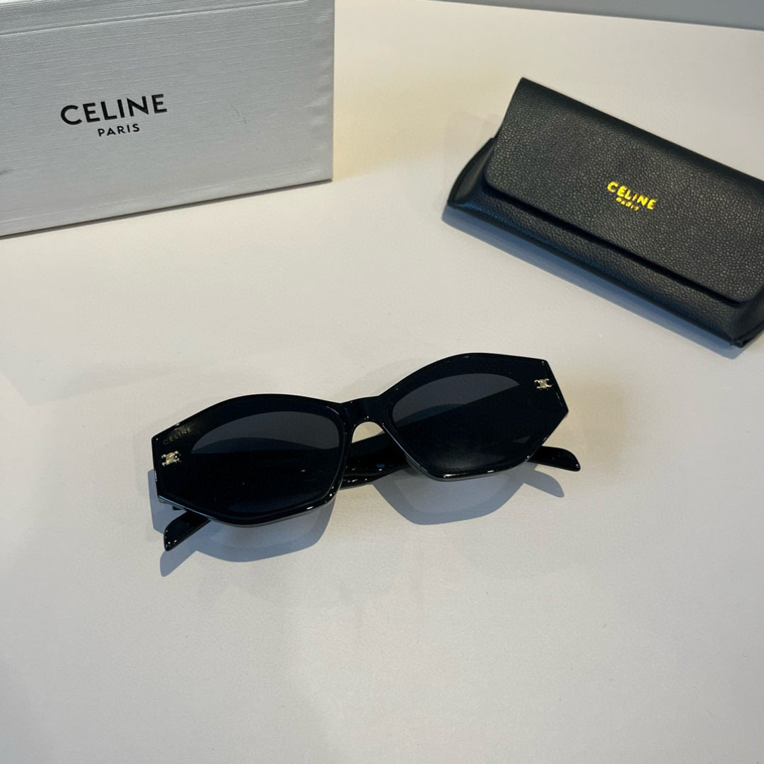 Celine Fashion Black Lens Sunglasses for Men & Women - 372035 - detail image 6