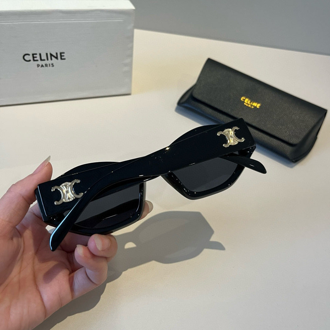Celine Fashion Black Lens Sunglasses for Men & Women - 372035 - detail image 7