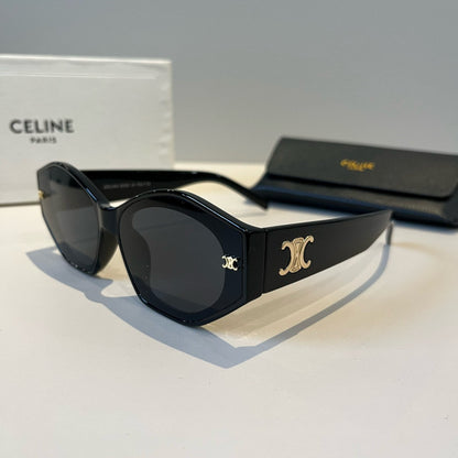 Celine Fashion Black Lens Sunglasses for Men & Women - 486964 - detail image 3