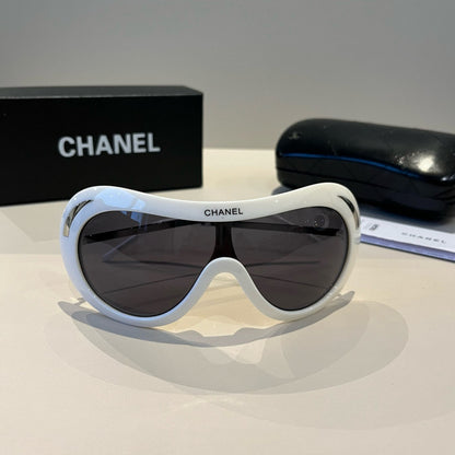 Chanel Fashion Silver Lens Sunglasses for Men & Women - 493568 - detail image 5