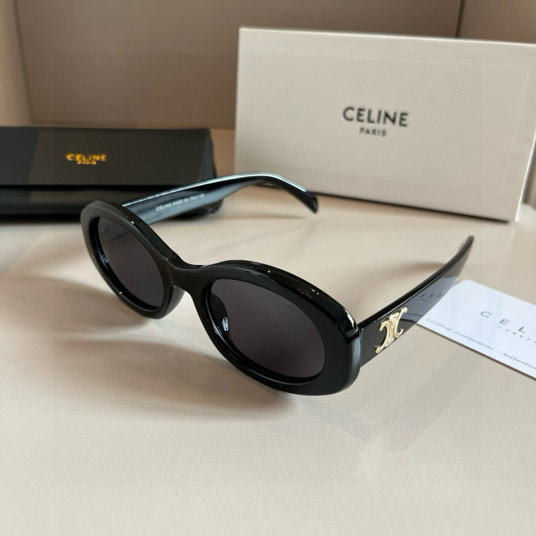 Celine Fashion Black Lens Sunglasses for Men & Women - 358335 - detail image 2