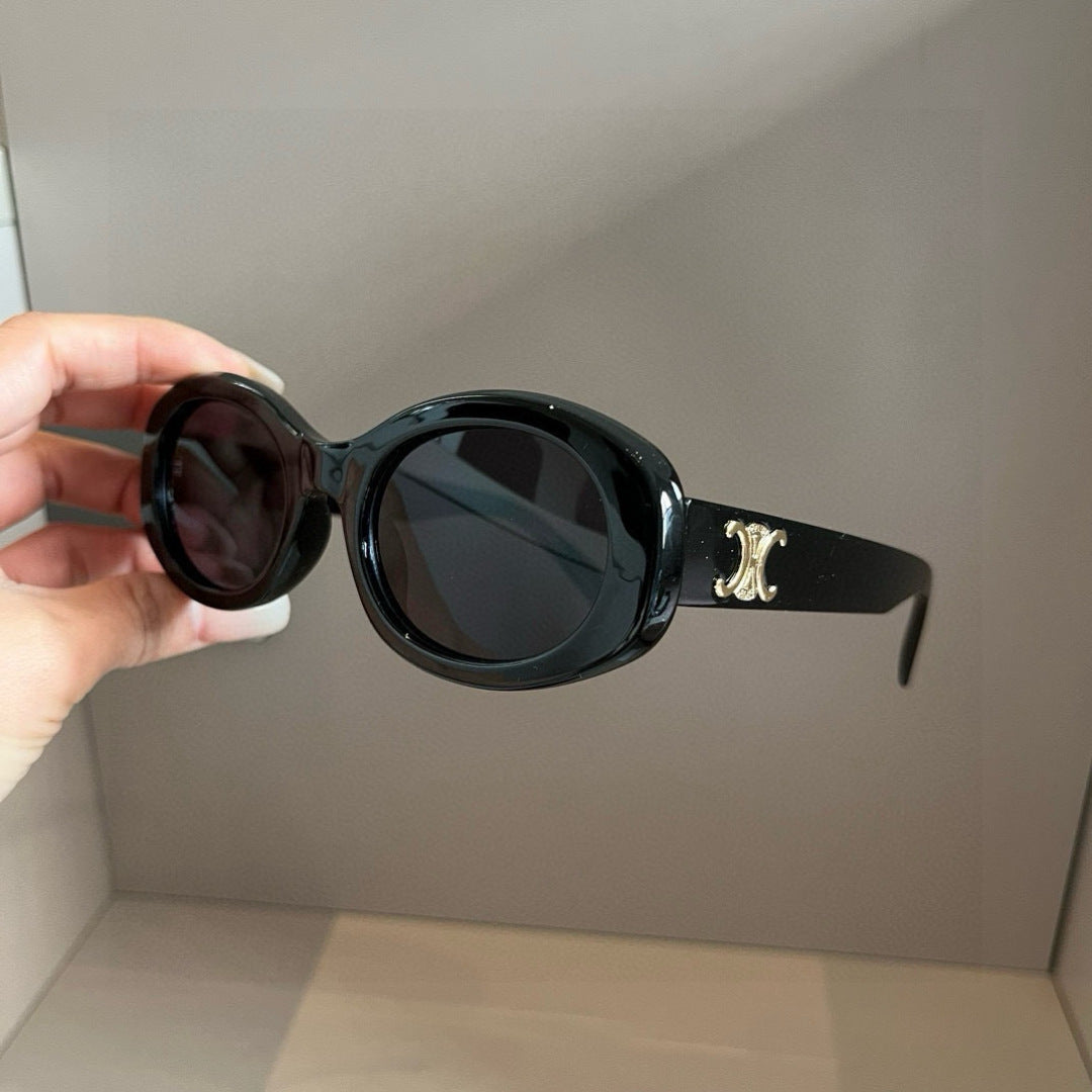 Celine Fashion Black Lens Sunglasses for Men & Women - 358335 - detail image 6