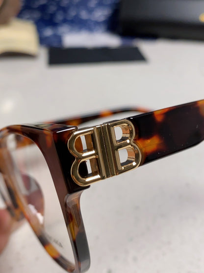 Balenciaga Folding Square Red Lens Sunglasses for Men & Women - detail image 6