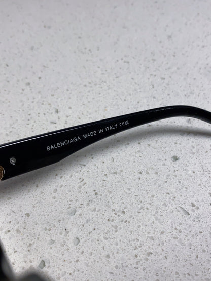 Balenciaga Folding Square Gold Lens Sunglasses for Men & Women - 416122 - detail image 9