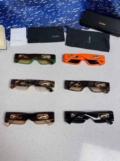 Cartier Fashion Red Lens Sunglasses for Women - detail image 11