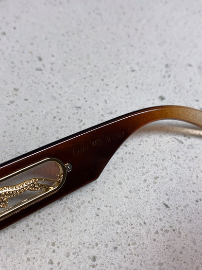 Cartier Fashion Brown Lens Sunglasses for Women - 465783 - detail image 8